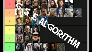 Ranking Every LOTR Character from S-Tier to Trash