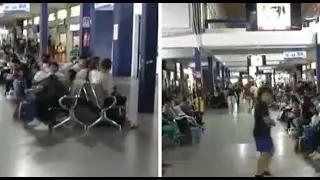 La Terminal de buses de Santa Cruz sin salidas hacia La Paz, Cochabamba y Oruro