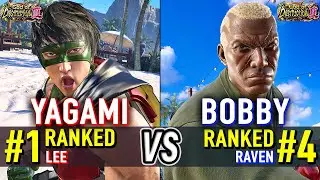 T8 🔥 YAGAMI (#1 Ranked Lee) vs BOBBY (#4 Ranked Raven) 🔥 Tekken 8 High Level Gameplay