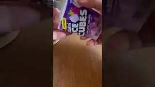 Ice Breakers Ice cube candy #short #ytshorts #asmr