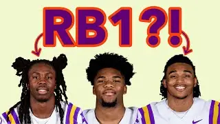 CHRIS CURRY vs TY DAVIS-PRICE vs JOHN EMERY JR. - Which LSU Running Back is RB1? : PHL 36 Film Study