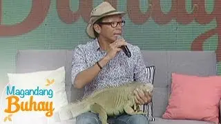 Magandang Buhay: Kuya Kim brings iguana and tortoise