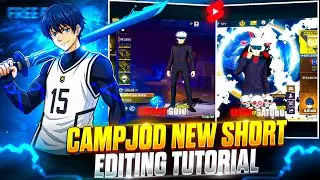 @CampJodff🪽 NEW JUJUTSU KAISEN ARRIVAL ANIMATION EDITING TUTORIAL🥶🔥 Camp Jod FF Viral editing 😱