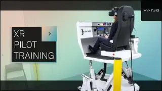 Learn to fly a plane with an XR headset | Lufthansa Aviation x Brunner x Varjo
