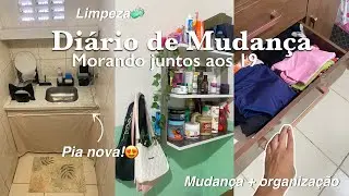MORANDO COM MEU NAMORADO AOS 19 ANOS💘💍- diario de mudan&ccedil;a