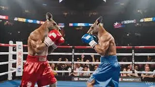 🦘🥊 &bull; Kangaroo Boxing Match Goes Wild!