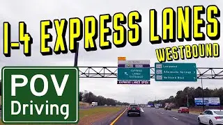 I-4 Express Lanes West | Brand New Lexus Lanes!