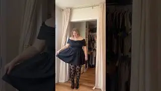 Обожаю маленькие черные платья! 🖤 #плюссайз #модаплюссайз #маленькоечерноеплатье #размер18