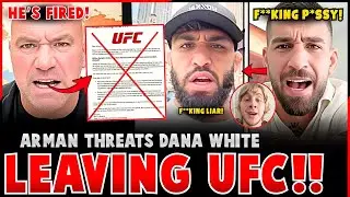 Arman Tsarukyan THREATS Dana White for LEAVING UFC! | Ilia Topuria RELEASES STATEMENT on FAKE NEWS!