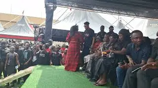 Avraham Moshei at Daddy lumba funeral at Baba Yara sports stadium 