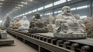 From Raw Stone to Sacred Joy: Inside the Powerful Craft of a Stone Maitreya Buddha Statue