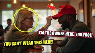 Karen Ripped Off Republican's MAGA Cap In Coffee Shop Without Realizing He Owned It