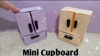 DIY Mini Paper Cupboard 💜FM art world 