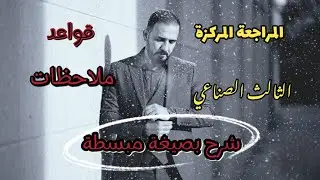 المحاضرة الثامنة للمراجعة المركزة. الثالث المهني . الاسقاطات