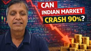 Can Indian Stock Market Crash 90%? | US Trade Deal, FII Exit & Harsh Reality