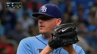 NYY@TB: McGee fans three straight in the seventh