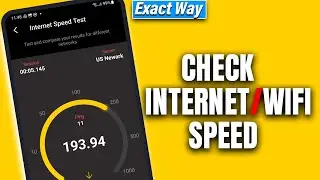 How to Check Internet wifi Speed on Mobile || How To Perform Internet Speed Test On Android