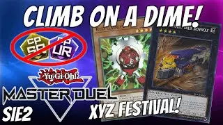 Climb on a Dime | Gadgets with ZERO SRs or URs - Xyz Festival Edition! [Yu-Gi-Oh! Master Duel]