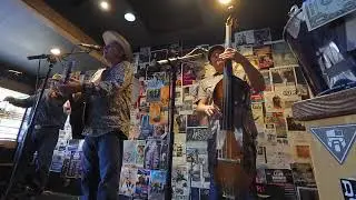 Mountain Country with Jim Fish at the Blu Pig in Moab playing an original song Carbon County Coal.