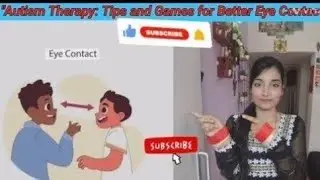 Autism: Home Eye Contact Therapy | Life of an Army Wife 🇮🇳👀🏠 (Part 1)🎖️👀💪