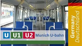 Munich U-Bahn, German / U-Bahn München - Lines U1 and U2