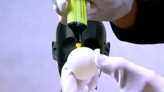 ASMR binaural dummy head - (cardboard, crinkly sounds, ping pong balls, matches...)