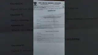 GCU annual system past paper 3rd year computer 2022