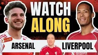 Arsenal vs Liverpool LIVE STREAM 🎥 | Watch-Along with Jack McIndoe – Match Day Reactions!