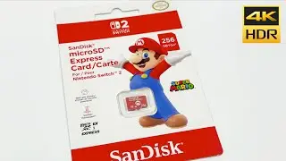 SanDisk MicroSD Express Card 256GB for Nintendo Switch 2