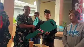 KODAM IX/UDAYANA BERSAMA PEMPROV. BALI WUJUDKAN RUMAH LAYAK HUNI DI DESA TAJUN