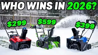 Лучшие снегоуборщики 2026 года &ndash; EGO против Ryobi против Snow Joe