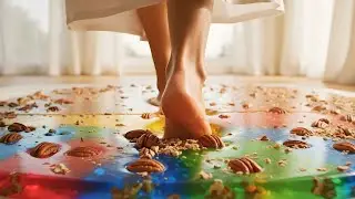 The Most Peaceful Footsteps Ever 👣 | Oddly Satisfying AI ASMR