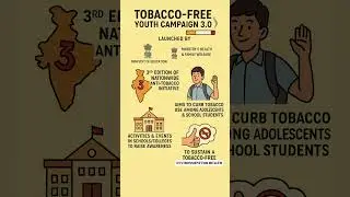 🚭 Tobacco-Free Youth Campaign 3.0 | Joint Initiative by Education & Health Ministries | CA 2025