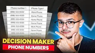 How to Get Decision Maker Phone Numbers for B2B Lead Gen (FREE METHOD)