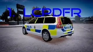 GTA IV LCPDFR 1.0d Swedish Police - 2