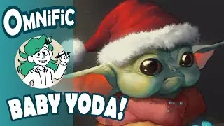 I Drew Baby Yoda! |SPEEDPAINT|Photoshop CC