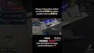 CHAOS IN THE POLICE STATION!LDN RP FINAL PART #gtarp #policegameplay #gangmember #pcgamer #fivem