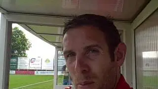 Cheltenham Town captain Alan Bennett after the 1-0 defeat at Aldershot Town
