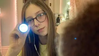 ASMR | Cranial Nerve Exam RP {Fast and Aggressive}