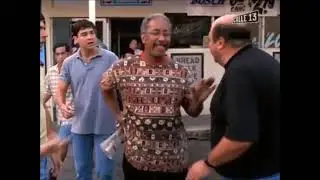Early edition Gary solves a store dispute scene