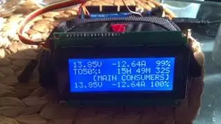 High-Precision Battery Monitor for Boat with radio communication