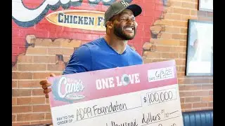 Raising Cane's Donates $100K to Aaron Donald's Foundation: Big Brands Give Back