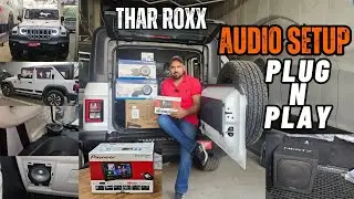 Thar Roxx 🚘🔈 Audio Upgrade | Pioneer DMH-AP6650 | Alpine Component | Hertz Active Subwoofer