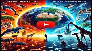 10 Animals That Do Not Sleep | When and How will Humans become Extinct from the Earth?