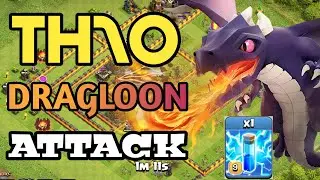 TH10 Dragon Attack | TH10 Drag Zap Attack | TH10 Drag Lighning | Dragon and Lightning is Unstoppable