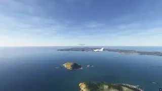 Coastal Flight from (EGJA) Alderney, Guernsey, UK to (EGJB) Forest, Guernsey, United Kingdom