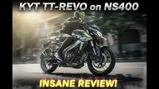 KYT TT-REVO Helmet Unboxing 🔥 | Matches Pulsar NS 400 Graphics @ThrottleOnWheels