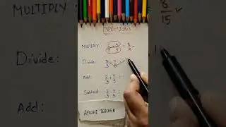 Learn Fractions Within 13 seconds!! #fractions #shorts