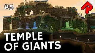 Ruined Temple of Heroes & Giants | Let's play Starbound Safari Park ep 5