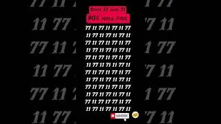 2. Can you spot the numbers 17 & 71in just 5 seconds ? #riddlefileswithdiya